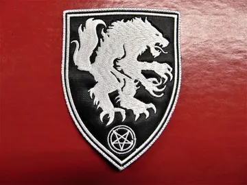 SATANIC WARMASTER…   Embroidered Patch   (Black Metal)   Finland   1198