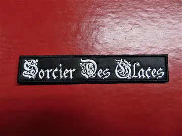 SORCIER DES GLACES…   Embroidered Patch   (Black Metal)   Canada   3994