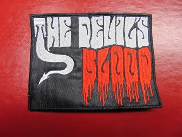 THE DEVIL’S BLOOD   Embroidered Patch  …(heavy rock)  Netherlands   3684