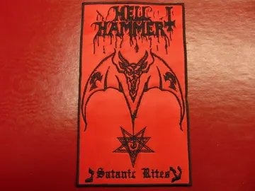 HELLHAMMER…   Embroidered Patch   (black metal)   Switzerland   4193