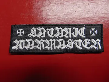 SATANIC WARMASTER…   Embroidered Patch   (Black Metal)   Finland   2286