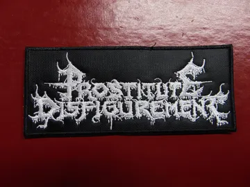 PROSTITUTE DISFIGUREMENT…   Embroidered Patch   (brutal death)   Netherlands   4006