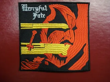 MERCYFUL FATE  Embroidered Patch  …(heavy metal)   Denmark   2747