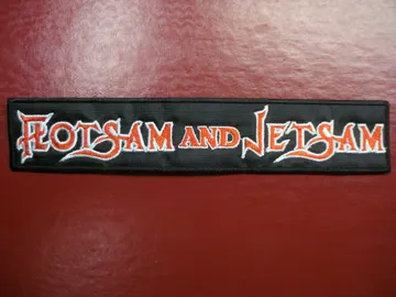 FLOTSAM AND JETSAM…   Embroidered Patch   (thrash metal)   U.S.A   3798