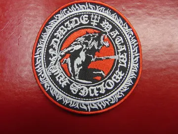 WATAIN…  Embroidered Patch  (black metal)  Sweden   3227