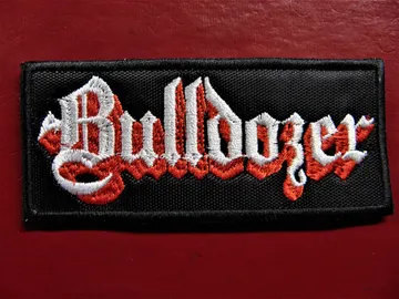BULLDOZER… Embroidered Patch  (thrash metal)    Italy   196