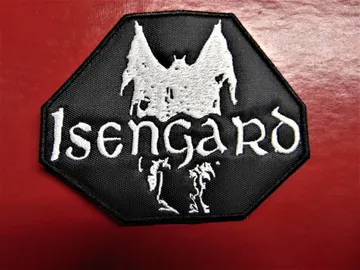 ISENGARD…  Embroidered Patch  (black metal)   Norway 2829