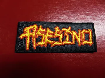 ASESINO…  Embroidered patch  (marrano metal)    Mexico   4168