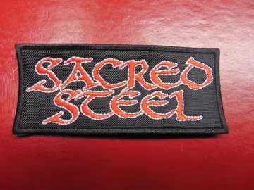 SACRED STEEL  Embroidered Patch   …(power metal)  Germany    2584