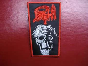 DEATH…   Embroidered Patch   (death thrash)   U.S.A   3818