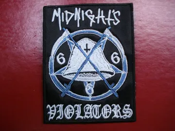 MIDNIGHT  Embroidered Patch  (speed metal)  U.S.A   2021