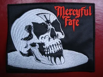 MERCYFUL FATE… Embroidered Patch  (heavy metal)    Denmark   507