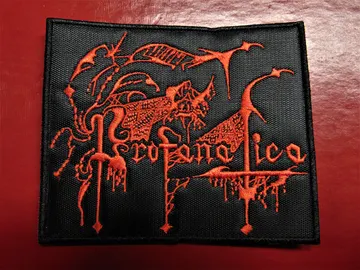 PROFANATICA…   Embroidered Patch  (war metal)    U.S.A  1229