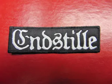 ENDSTILLE  Embroidered Patch  (black metal)  Germany   1689