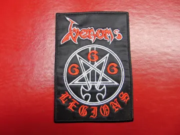 VENOM   Embroidered Patch   (black thrash)  U.K   2563