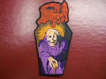 DEATH…   Embroidered Patch  (death thrash)    U.S.A   1505