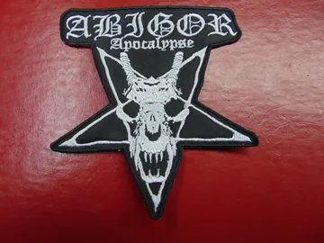 ABIGOR  Embroidered Patch   (black metal)   Austria   307
