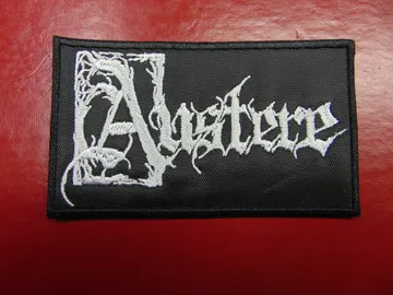 AUSTERE  Embroidered Patch   (black metal)   Australia   3221