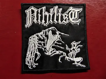 NIHILIST  Embroidered Patch  (death metal)   Sweden   1670