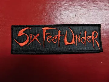 SIX FEET UNDER…   Embroidered Patch   (Death Metal)   U.S.A   4000