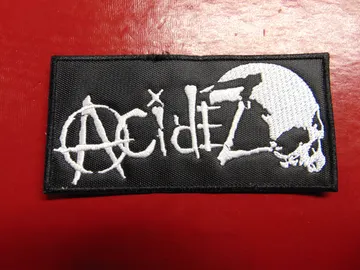 ACIDEZ  Embroidered Patch  (hardcore noise)  Mexico   593