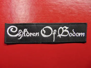 CHILDREN OF BODOM…  Embroidered Patch  (black thrash)   Finland   2780