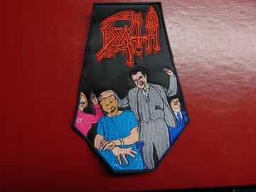 DEATH…   Embroidered Patch   (death metal)   3586