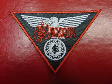 SAXON    Embroidered Patch  (nwobhm)   U.K.  003