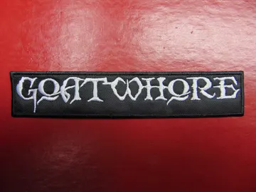 GOATWHORE  Embroidered Patch  (black thrash)  U.S.A   3375