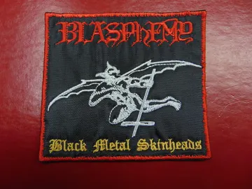 BLASPHEMY…   Embroidered Patch   (black metal)   U.K.   095