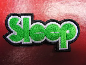 SLEEP…  Embroidered Patch  (stoner doom)   U.S.A   3809