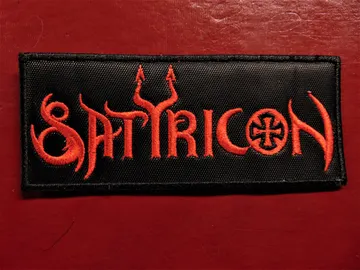 SATYRICON   Embroidered Patch  (black metal) Norway   3129