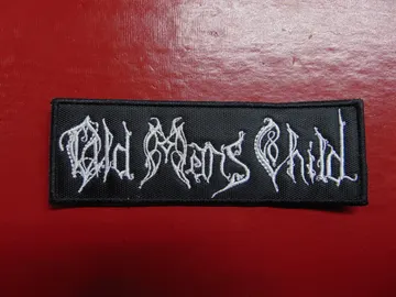 OLD MAN’S CHILD…  Embroidered Patch  (symphonic black)  Norway   3696