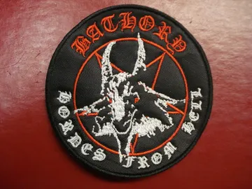 BATHORY…  Embroidered Patch  (epic black)   Sweden   2947