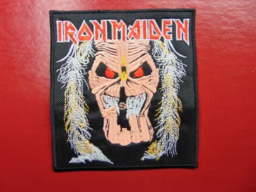 IRON MAIDEN…   Embroidered Patch   (nwobhm)   U.K.   2052