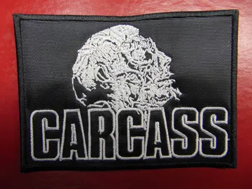 CARCASS…  Embroidered Patch  (death grind)   U.K   2273
