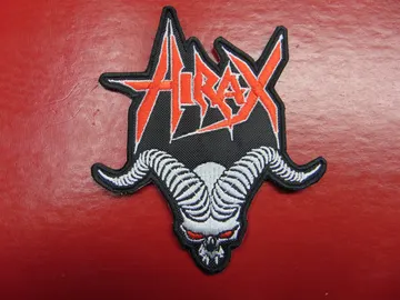 HIRAX… Embroidered Patch   (thrash metal)   U.S.A   2318