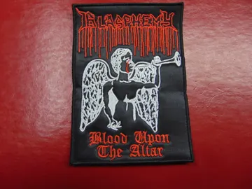BLASPHEMY…  Embroidered Patch  (war metal)   Canada   3168