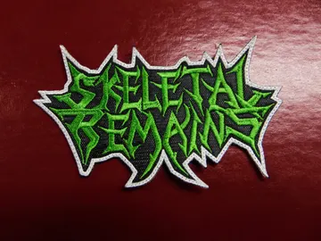 SKELETAL REMAINS…  Embroidered Patch  (death metal)  U.S.A   2729