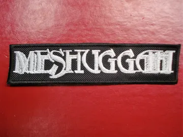 MESHUGGAH…  Embroidered Patch  (Industrial death)   Sweden   1715