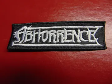 ABHORRENCE  Embroidered Patch   (death metal)   Finland   1276