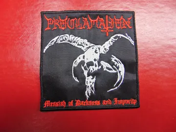 PROCLAMATION…  Embroidered Patch  (death black)   Spain   798