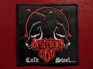 DESTROYER 666…  Embroidered Patch  (black thrash)   Australia   338