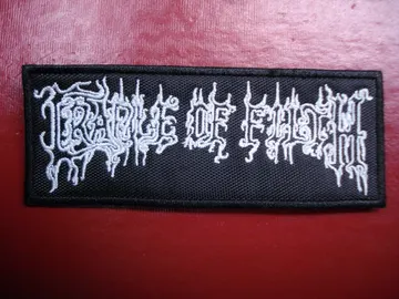 CRADLE OF FILTH  Embroidered Patch  (symphony black)   U.K   658