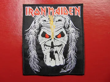 IRON MAIDEN…  Embroidered Patch  (nwobhm)   U.K   2121