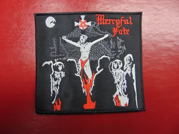 MERCYFUL FATE…  Embroidered Patch  (heavy metal)    Denmark   672