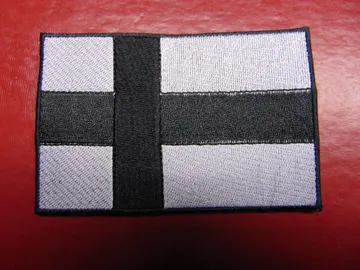 BLACK FINLAND FLAG  …(metal nation)  3144