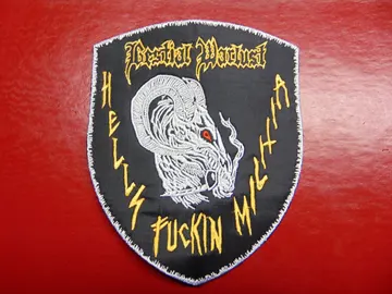 BESTIAL WARLUST   Embroidered Patch   (black metal)   Australia   2888