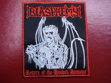 BLASPHEMY…  Embroidered Patch  (war metal)  Canada   2768