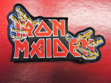 IRON MAIDEN…   Embroidered Patch   (nwobhm)   U.K.   2964
